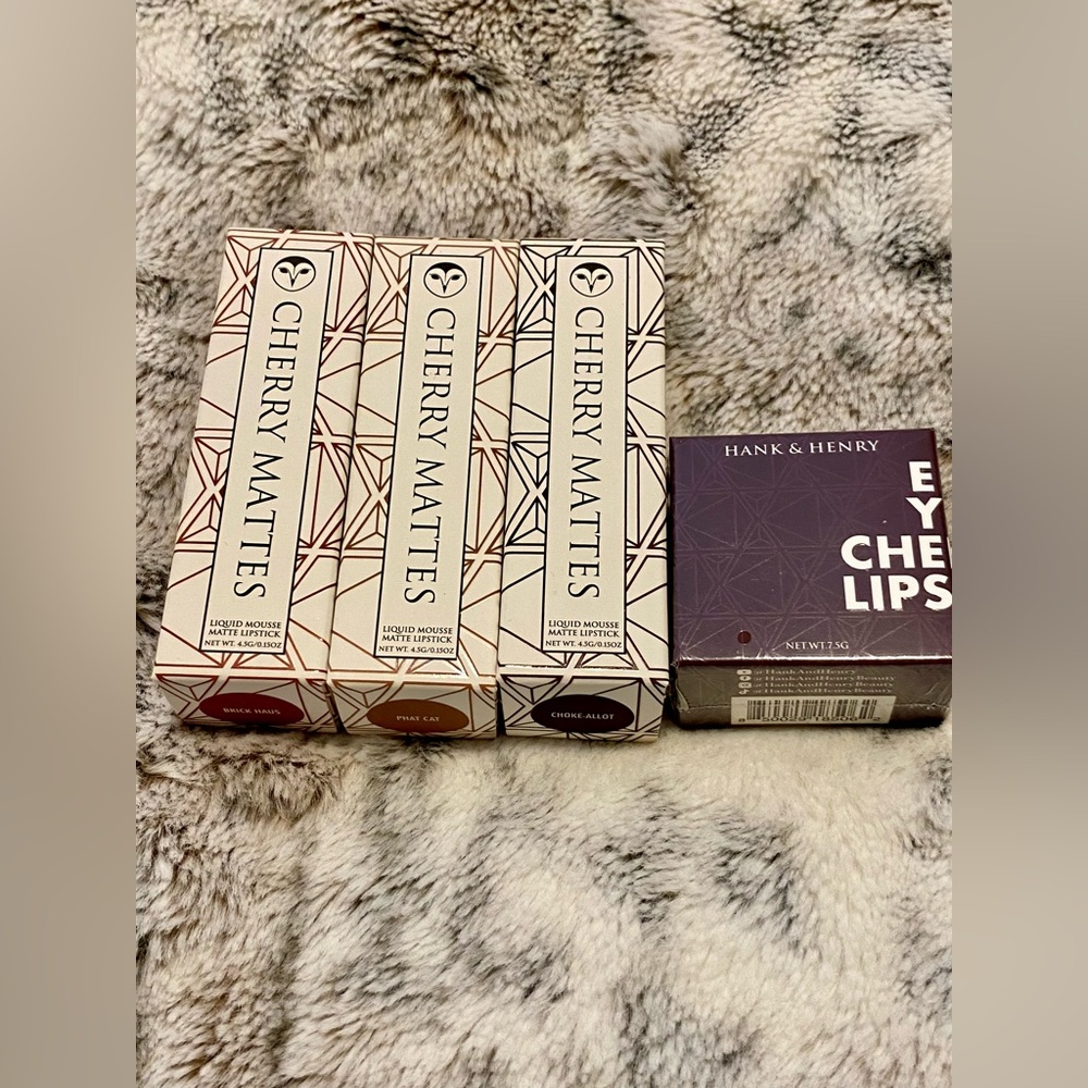 Hank & Henry Cherry Matte & LEC Bundle.
